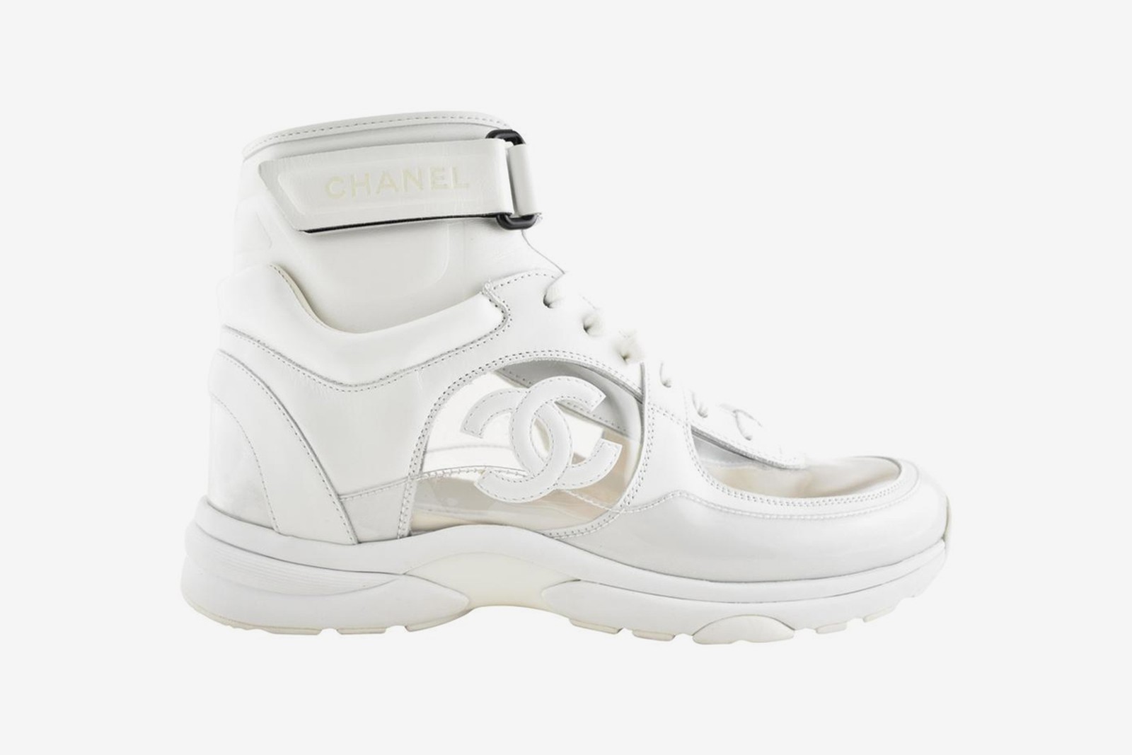 chanel sneakers hoog