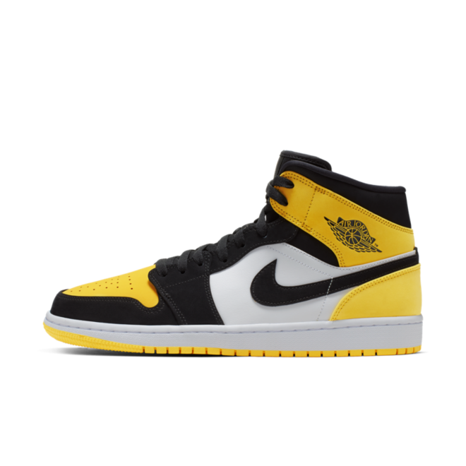 Air Jordan 1 Mid 'Yellow Toe'