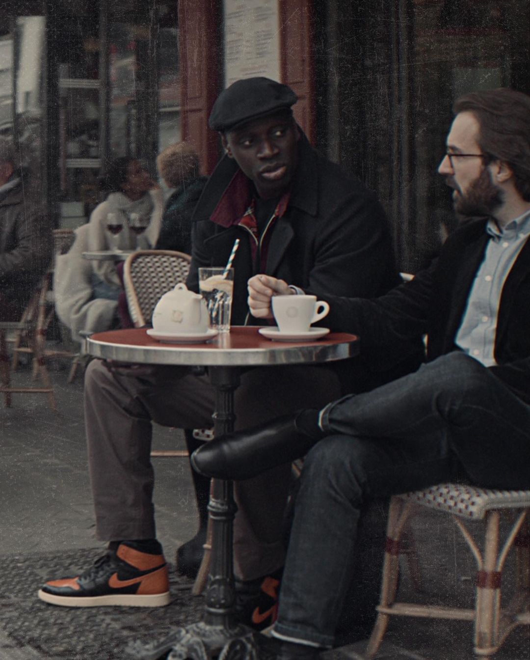 Air Jordan 1 High 'Shattered Backboard 3.0' in der Netflix Serie Lupin