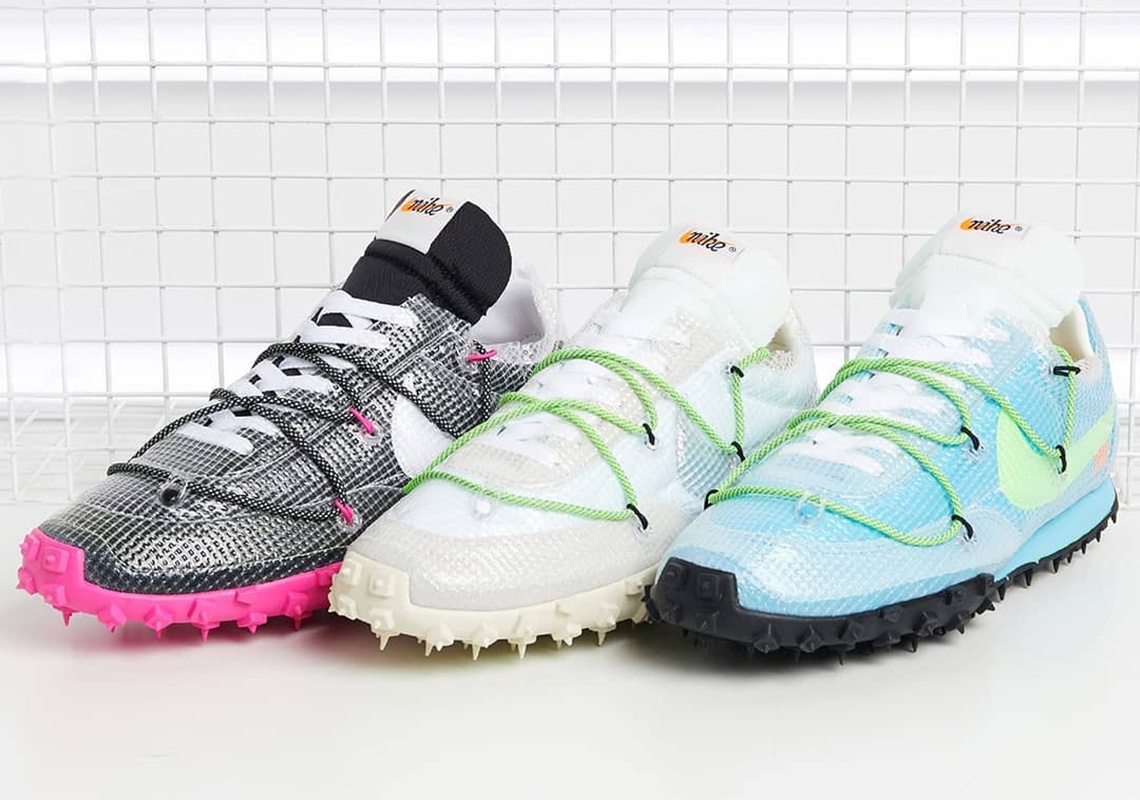 Off-White X Nike Waffle Racer