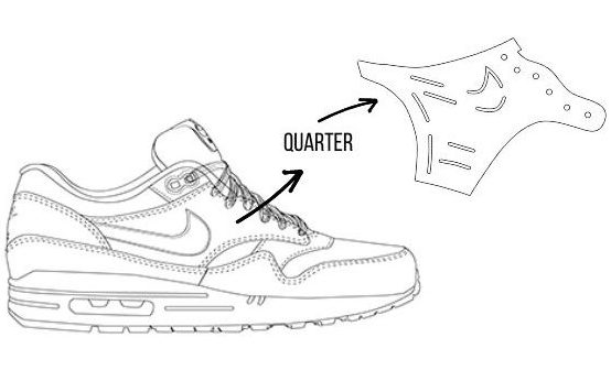 quarter sneaker