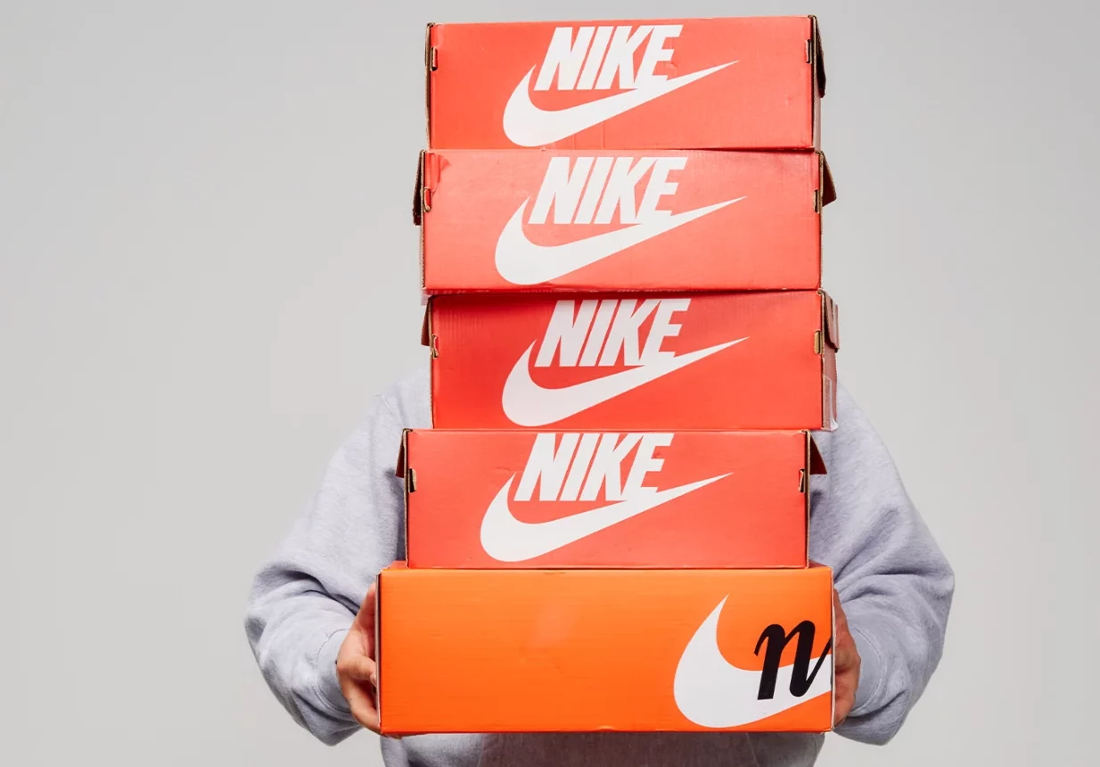 Nike shoe boxes