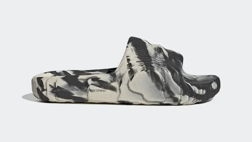 adidas adilette 22 'Carbon Aluminium'