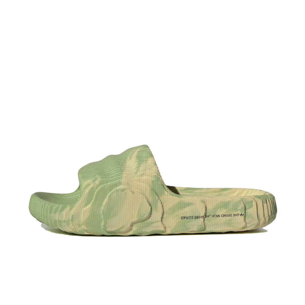 adidas adilette 22 'Magic Lime & St Desert Sand'