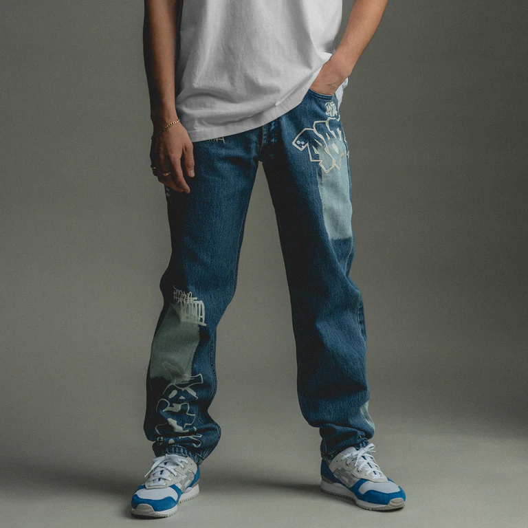 PATTA GRAFFITI DENIM PANTS