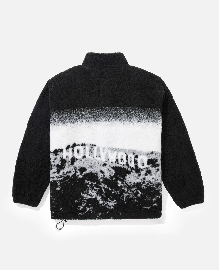 Awake NY Coast to Coast Zip Up Fleece (Black)