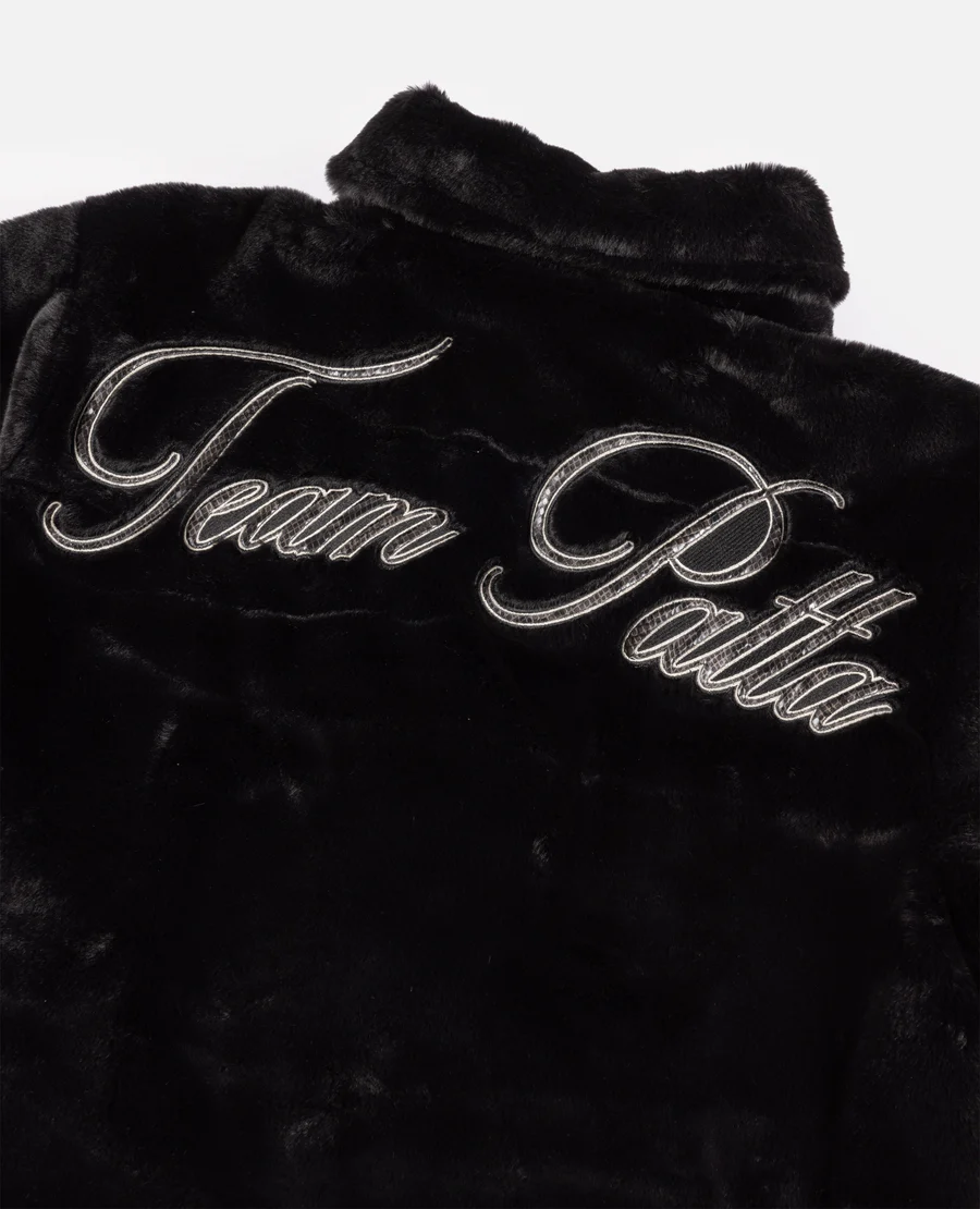 Patta Faux Fur Jacket (Black)