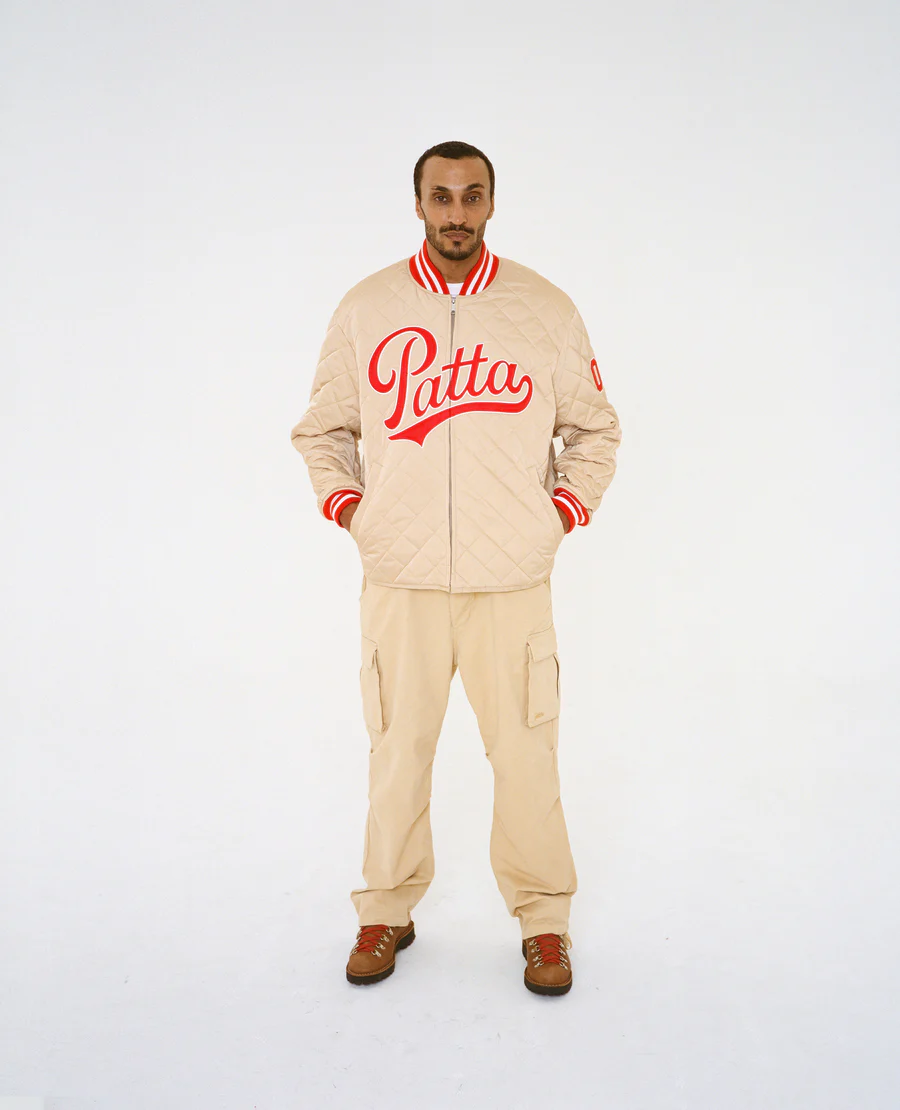 Patta Diamond Quilted Sports Jacket (Mojave Desert)