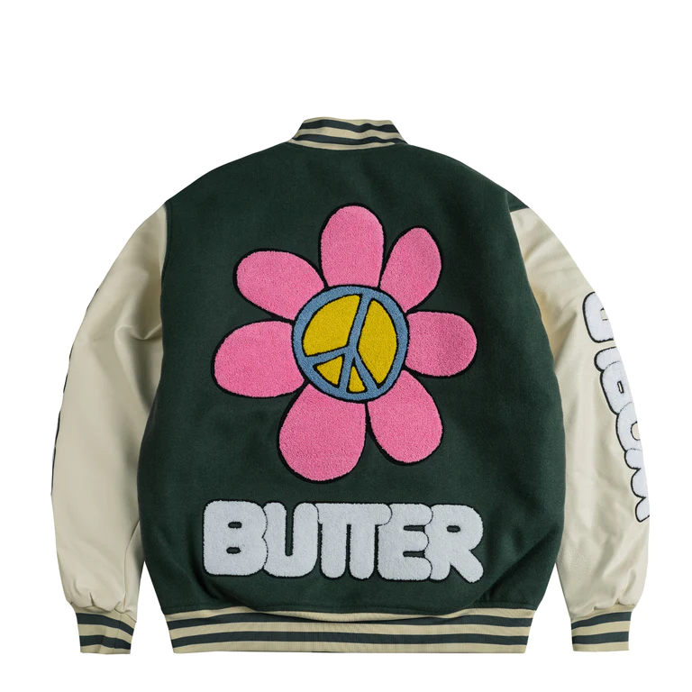 Butter Goods World Peace Varsity Jacket
