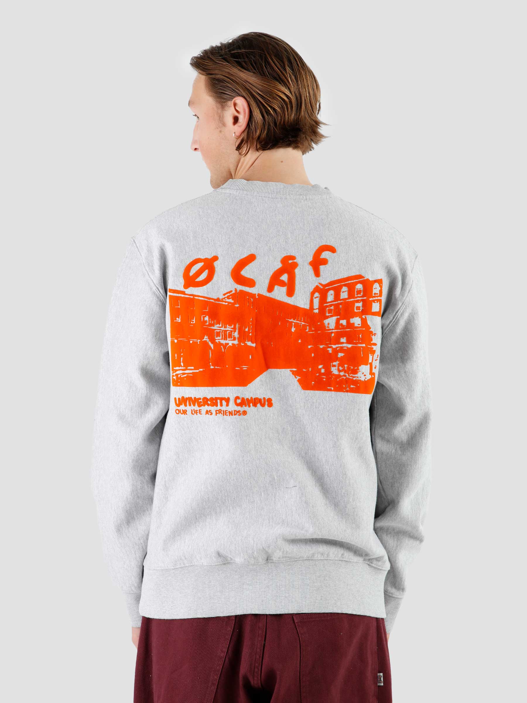 Campus Crewneck Heather Grey