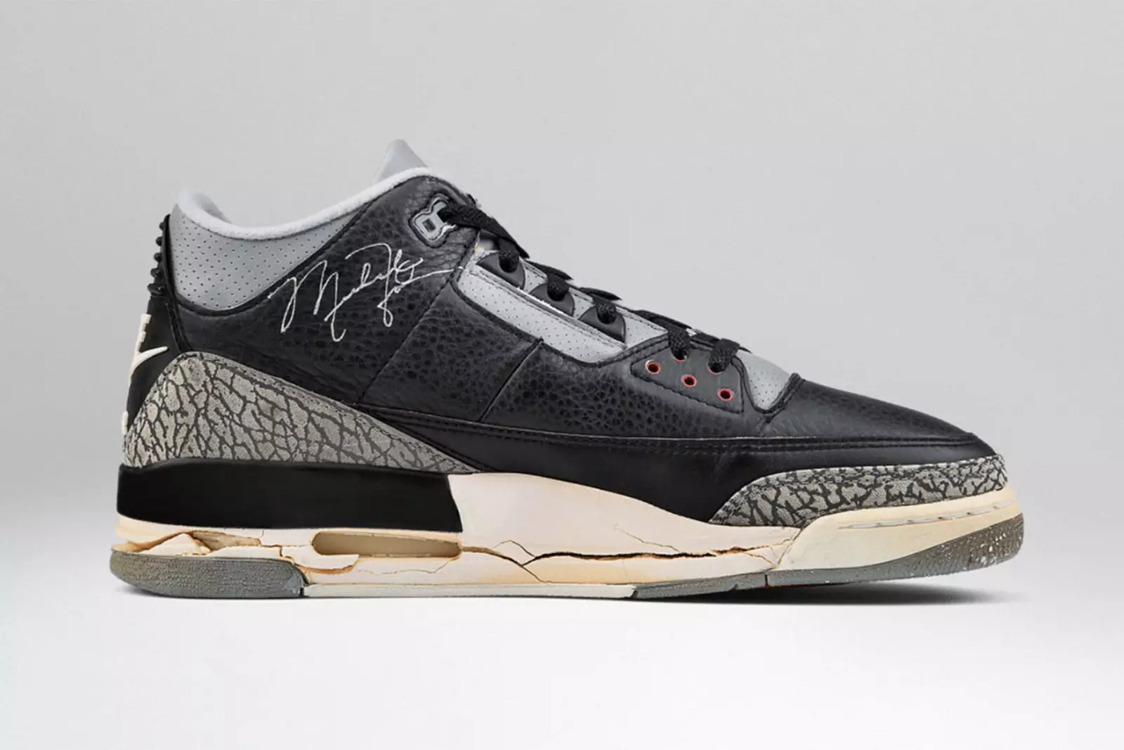 Original Jordan 3 Black/Cement from 1988