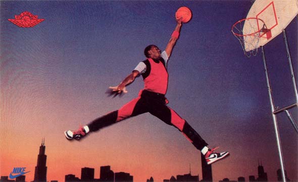 Michael Jordan Jumpman Logo Photoshoot
