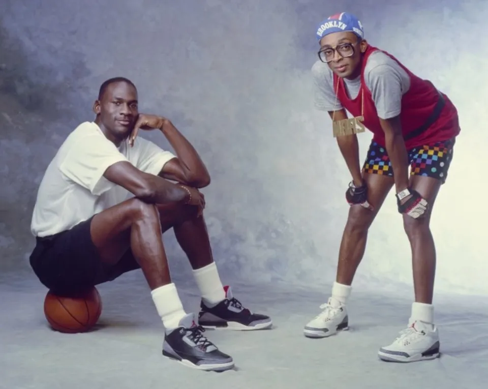 Michael Jordan and Spike Lee Sneaker Advert