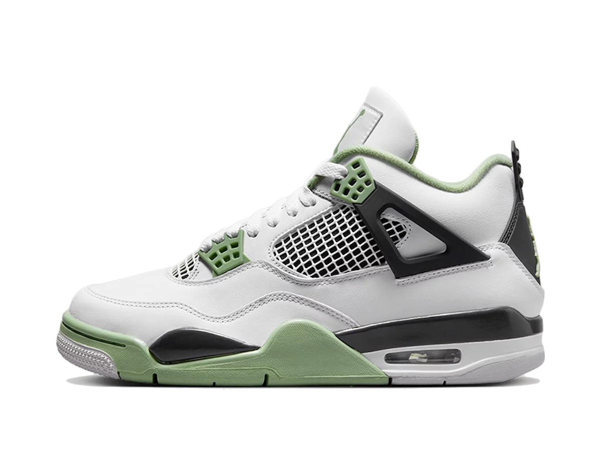Air Jordan 4 WMNS Oil Green