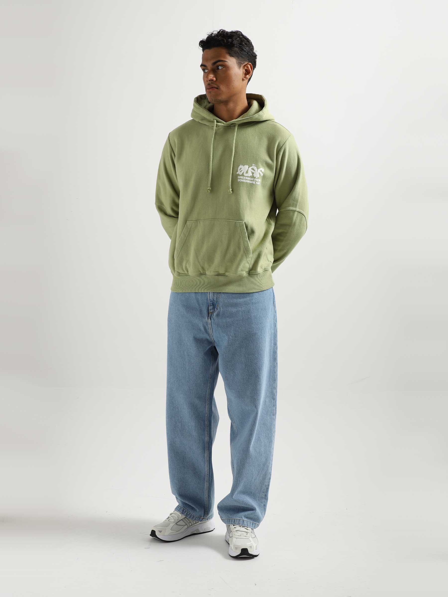 OLAF Resort Hoodie Light Sage salomon sneakers article 