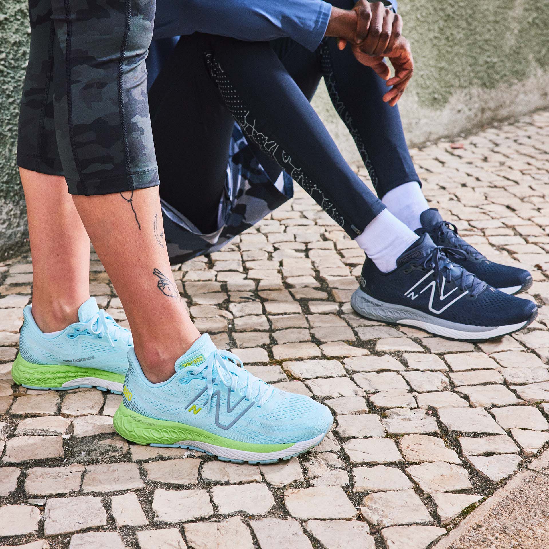 New Balance schoenen met Fresh Foam