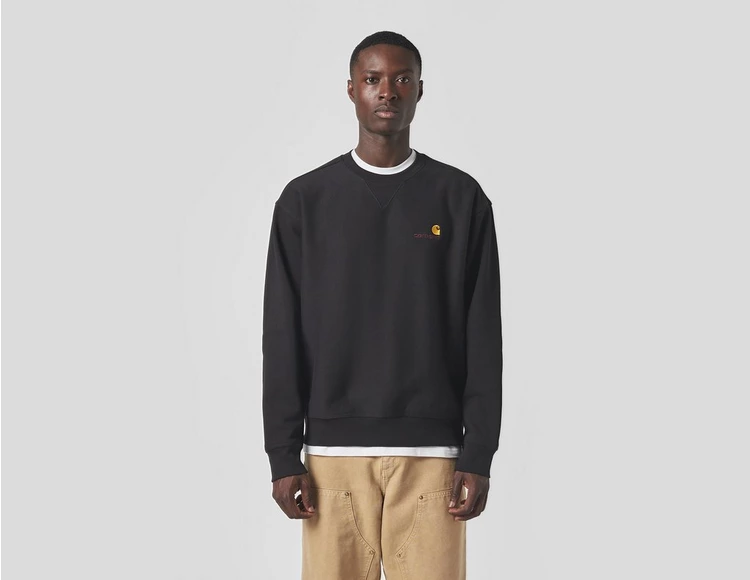 Carthartt WIP American Script Crew Neck Sweatshirt voorkant