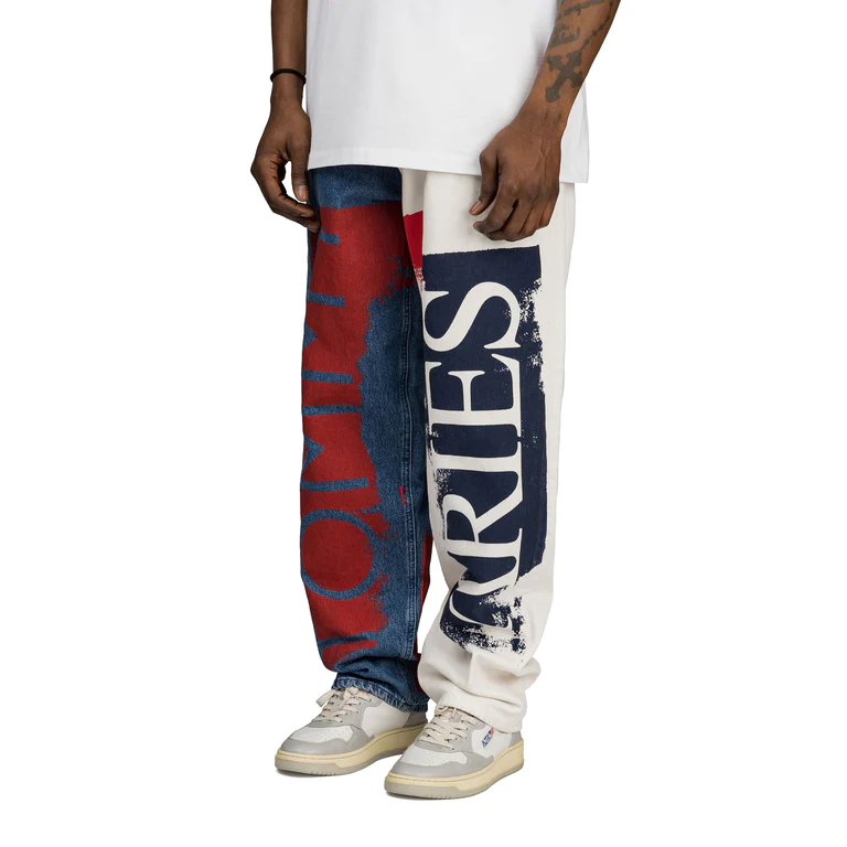 TOMMY JEANS X ARIES DENIM FLAG JEANS