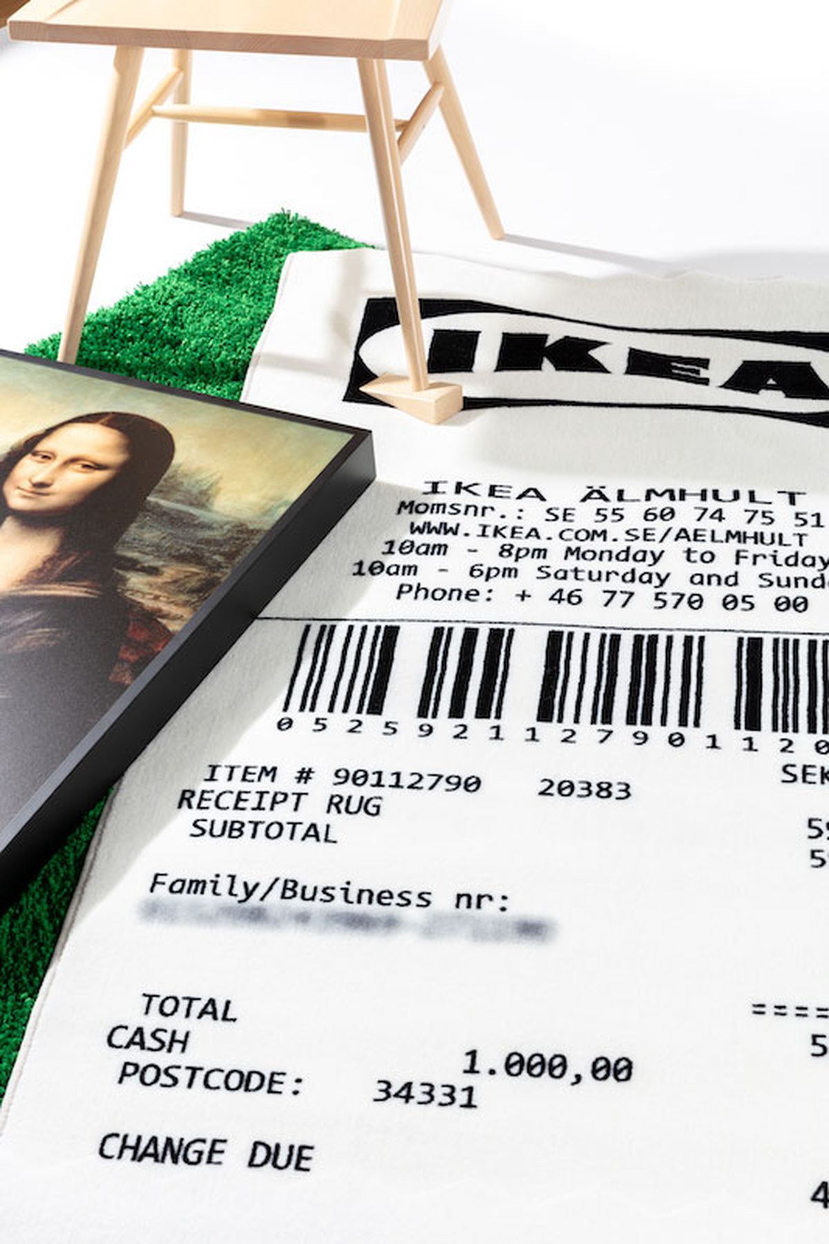 Off-White x IKEA Receipt Carpet