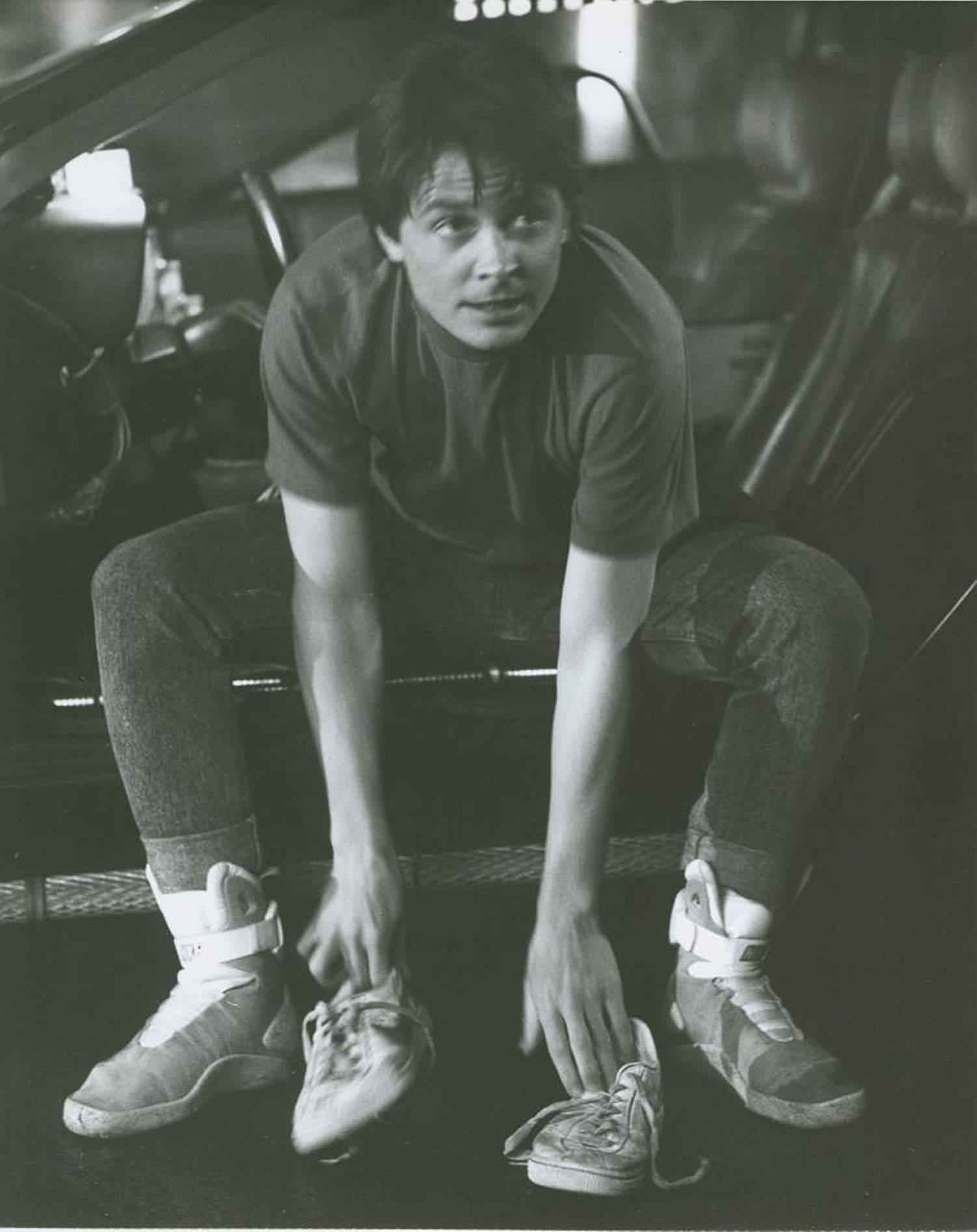 Marty McFly and the Nike Air Mags 