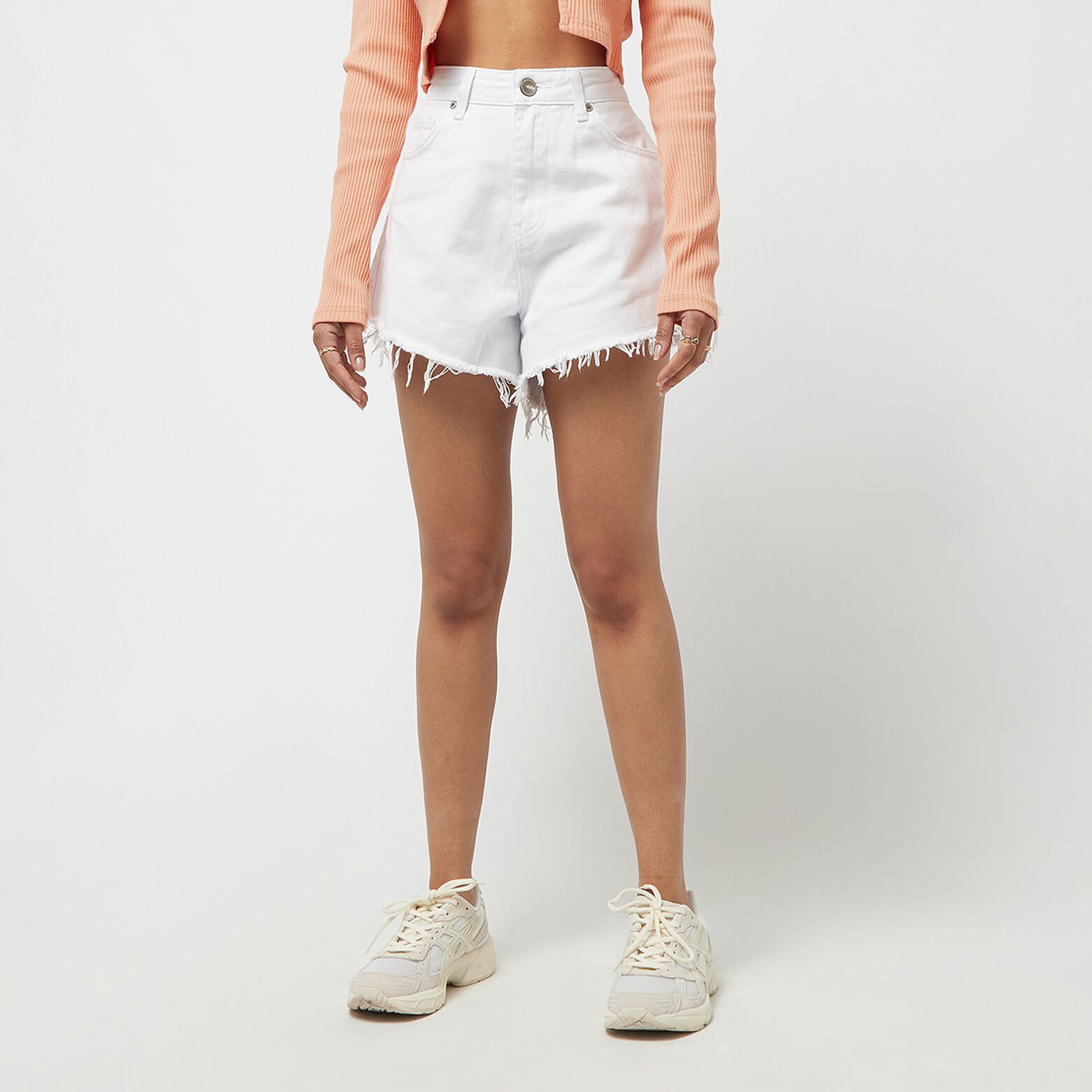 denim shorts weiß