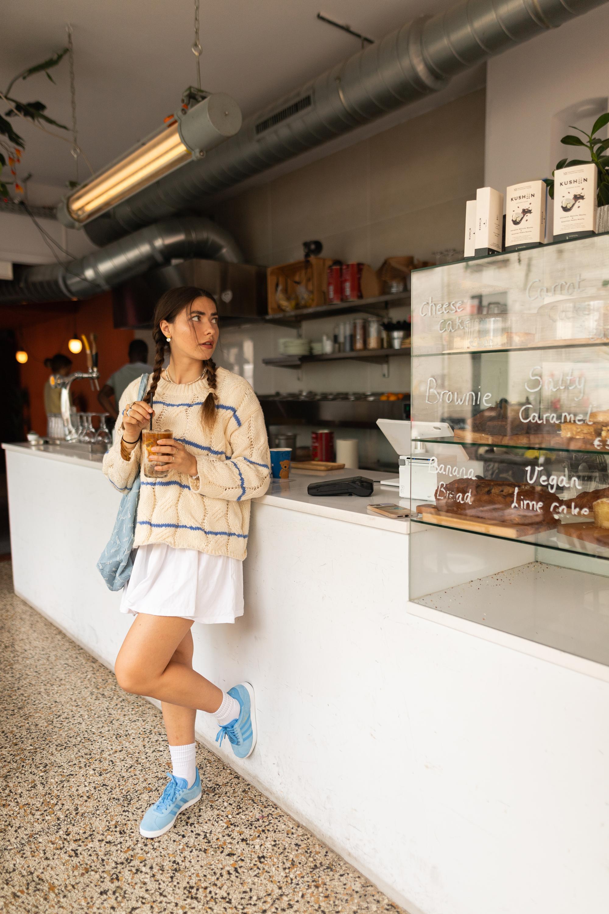 Iced-Latte Coffee Outfit kleid