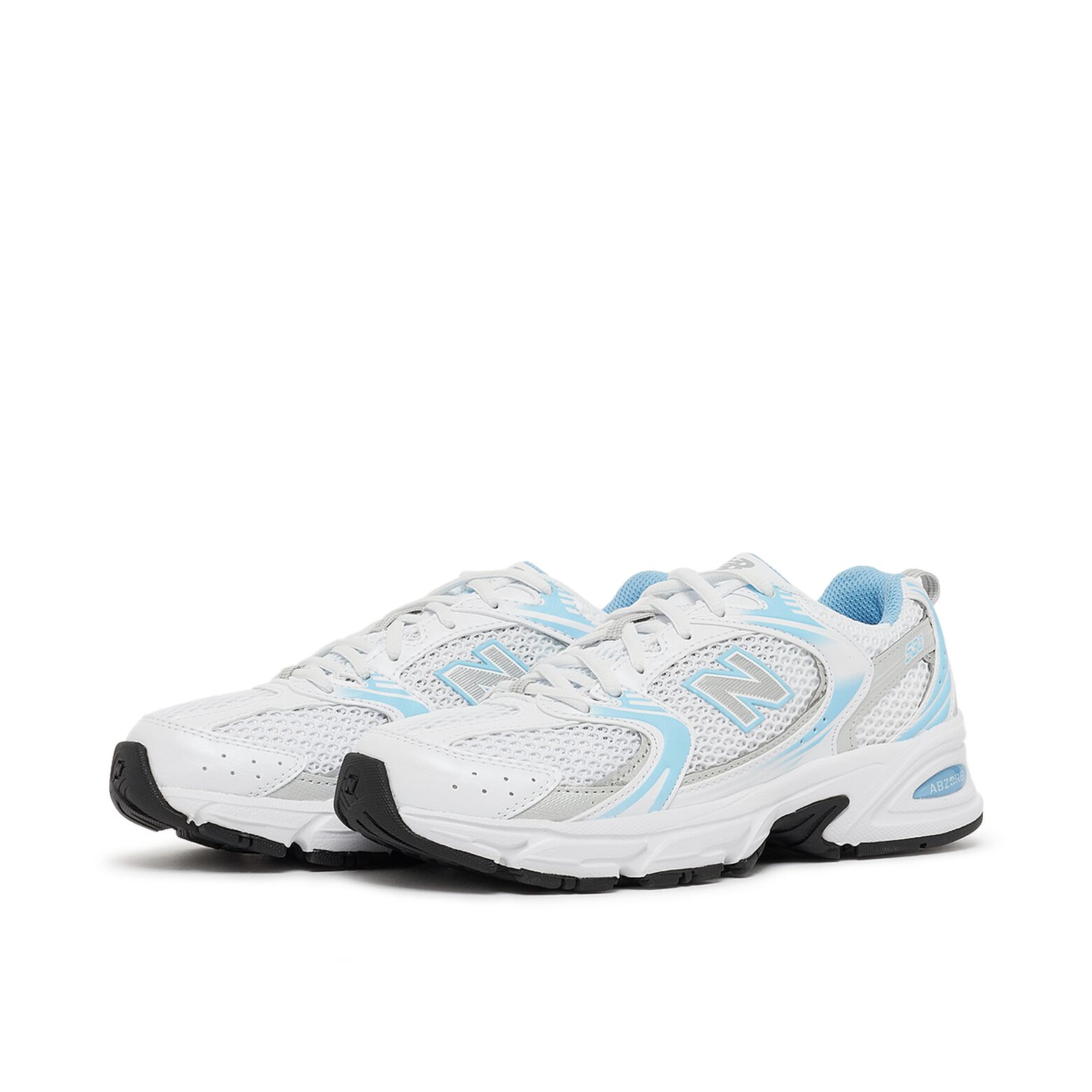 White/Light Blue