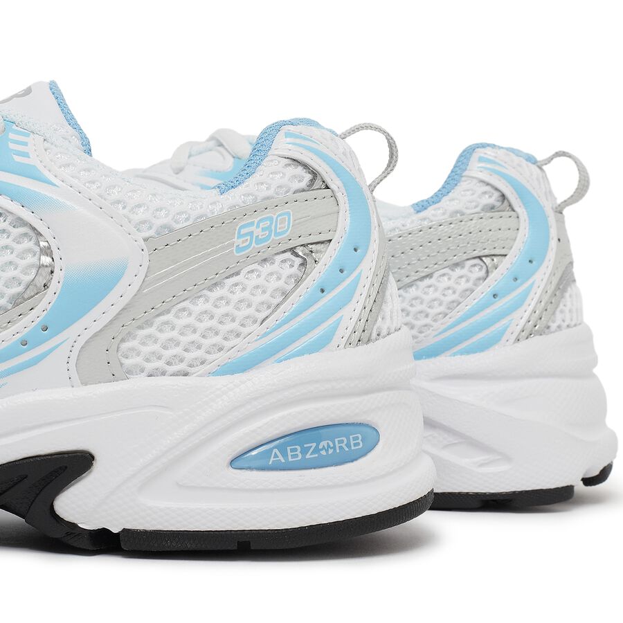 White/Light Blue