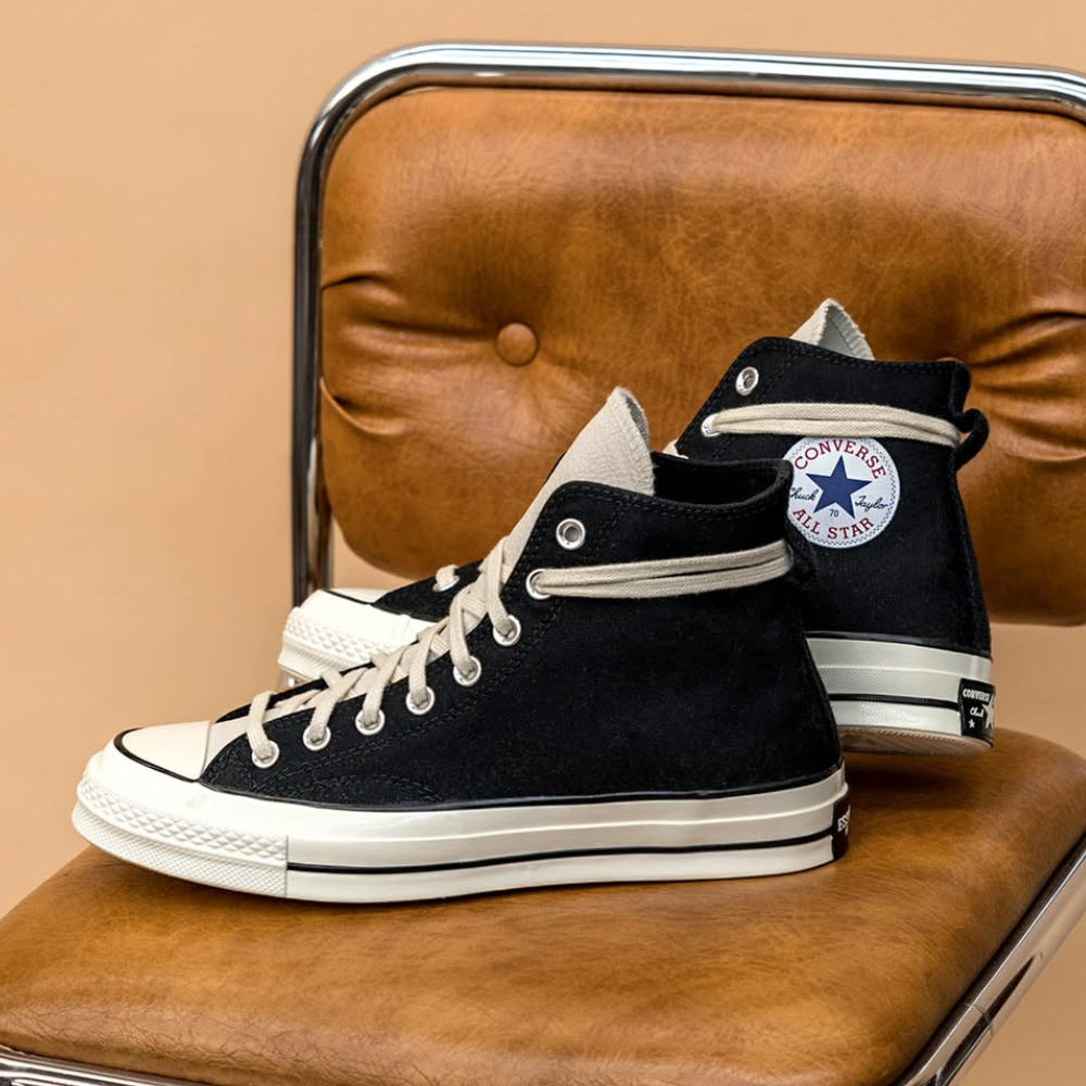 fear of god black converse chuck highs