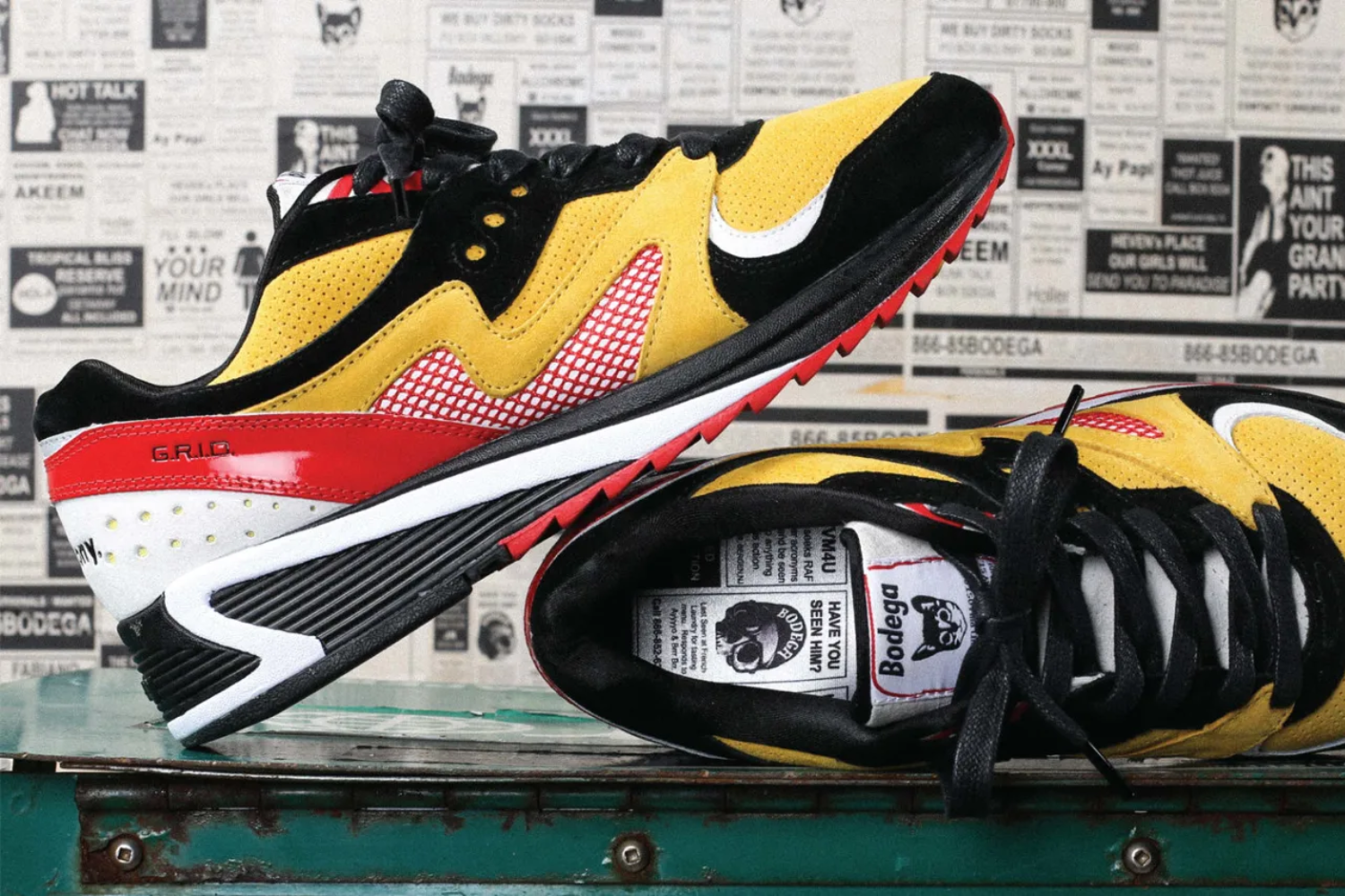 Bodega x Saucony Shadow 6000 'Classifieds'