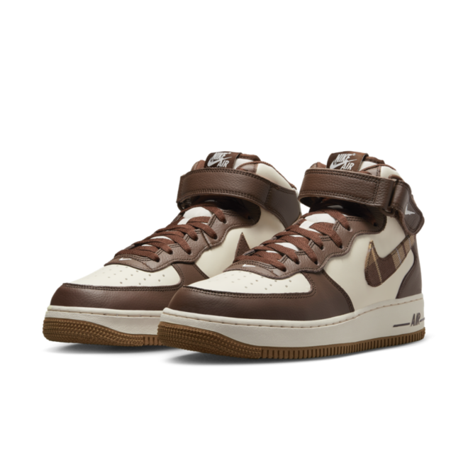 Nike Air Force 1 Mid '07 LX 'Pale Ivory' - Plaid Pack