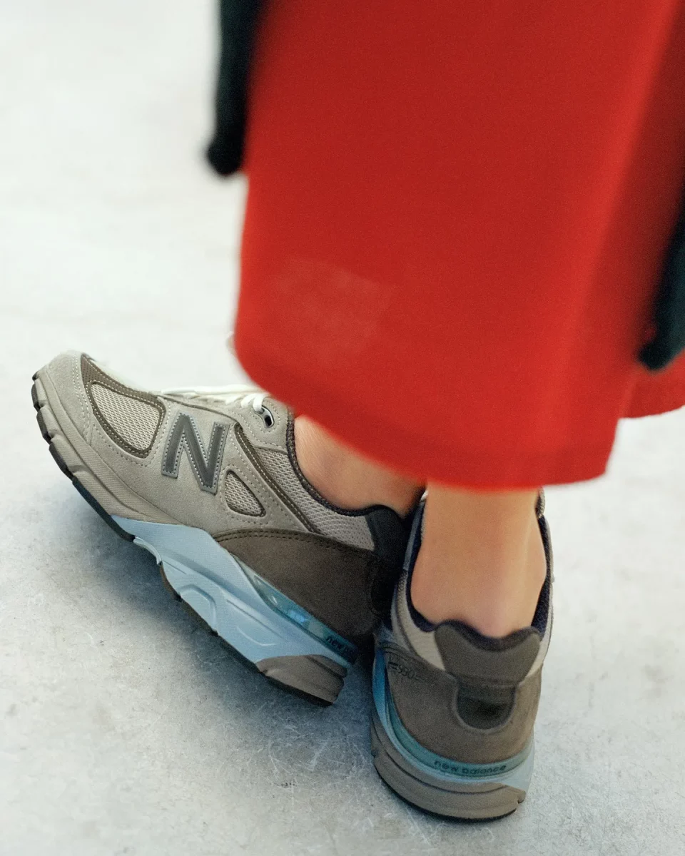 The AURALEE x New Balance 990v4 pack has a release date