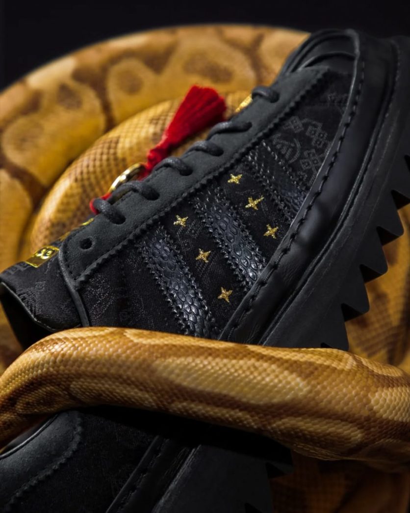 CLOT and adidas explore tradition with the LNY Superstar