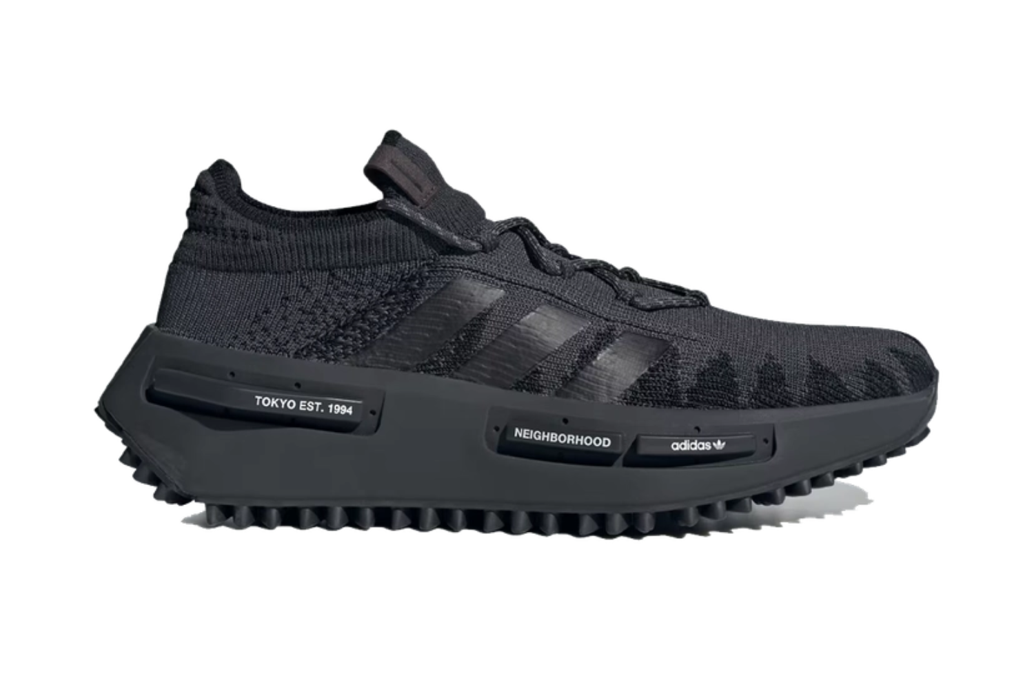 NEIGHBORHOOD x adidas NMD_S1 Knit 'Core Black' | ID3205