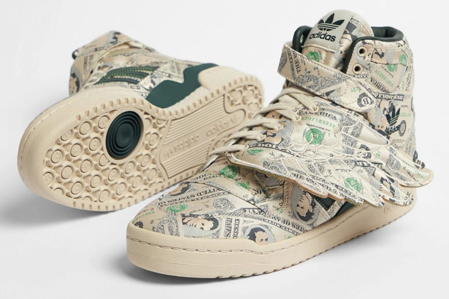 adidas Forum x Jeremy Scott money