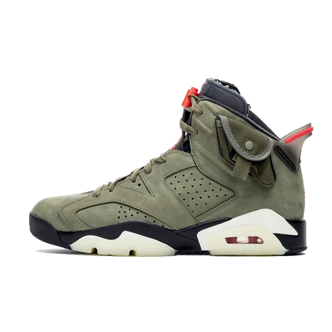 Travis Scott X Air Jordan 6 'Medium Olive'