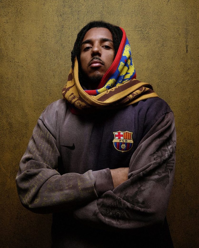 Spotify en Travis Scott team up for the next FC Barcelona jersey