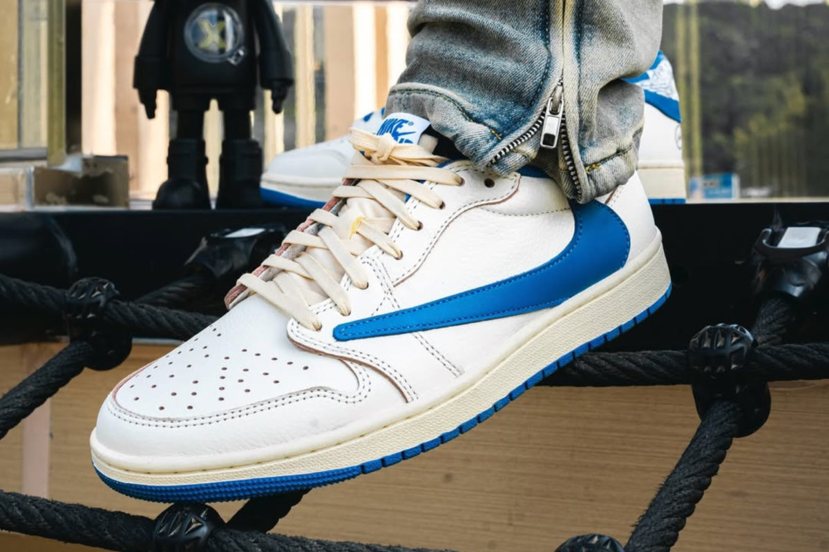 Official Images of the Travis Scott x Fragment Design x Air Jordan