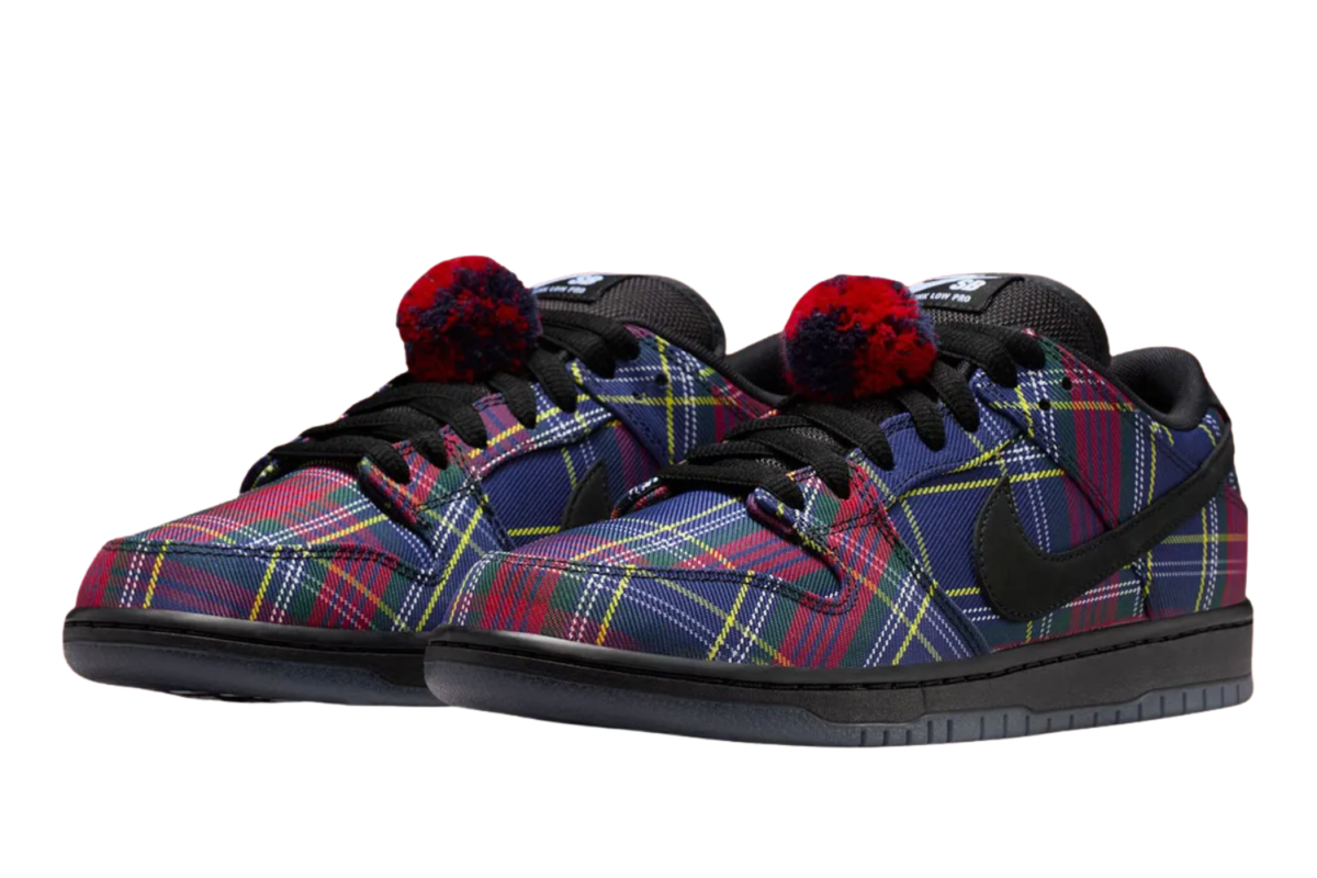 The Nardwuar x Nike SB Dunk Low Pro QS 'Tartan Pattern' Is Finally
