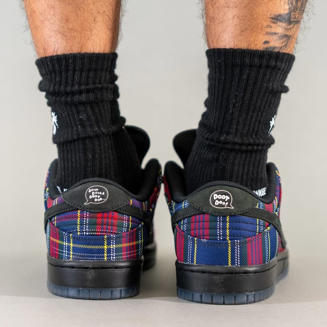 The Nardwuar x Nike SB Dunk Low Pro QS 'Tartan Pattern' Is Finally