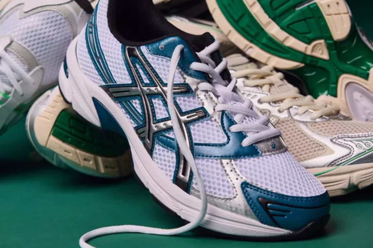 green asics gel-1130