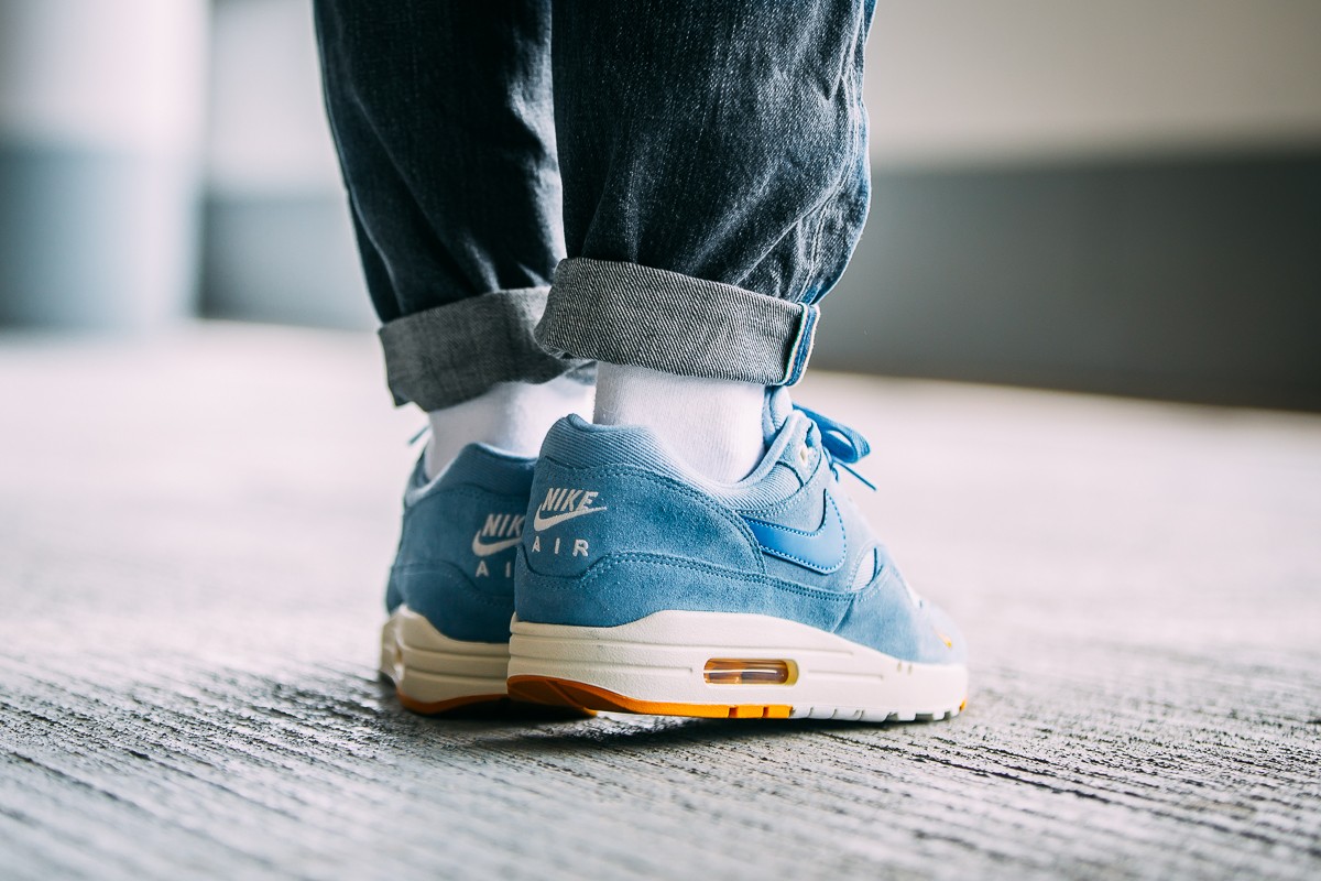 Nike Air Max 1 Premium mini-Swoosh 'Work Blue'