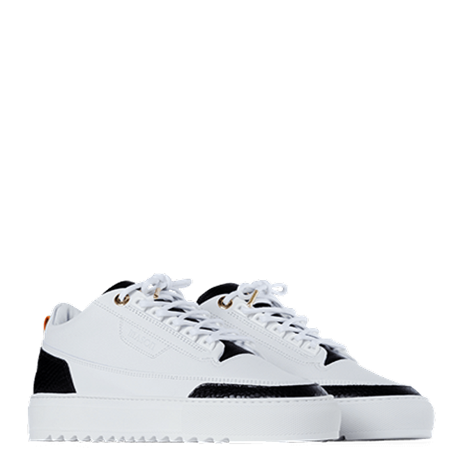 Mason Garments Firenze Leather / Stampato White SS20-23C