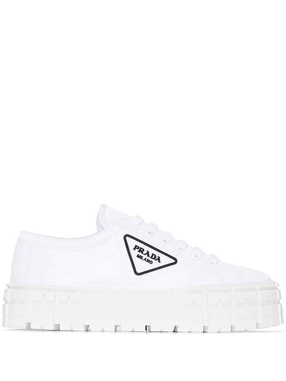 Prada sneaker plateauzool