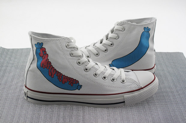 Parra x Converse Chuck Taylor All Star High 'Simply the Wurst' samenwerking