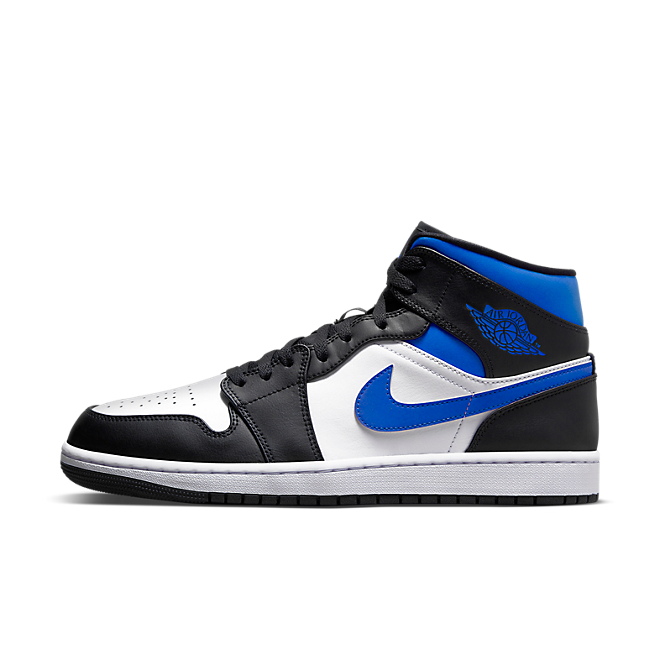 Air Jordan 1 Mid 'Black/Royal' 554724-140