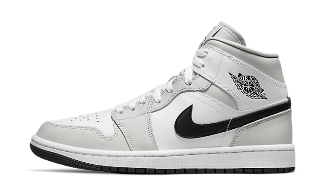 Air Jordan 1 Mid 'Light Smoke Grey'