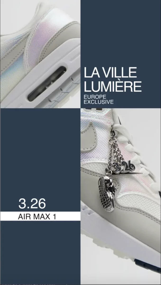 Nike Air Max 1 AMD 'La Ville Lumiere'
