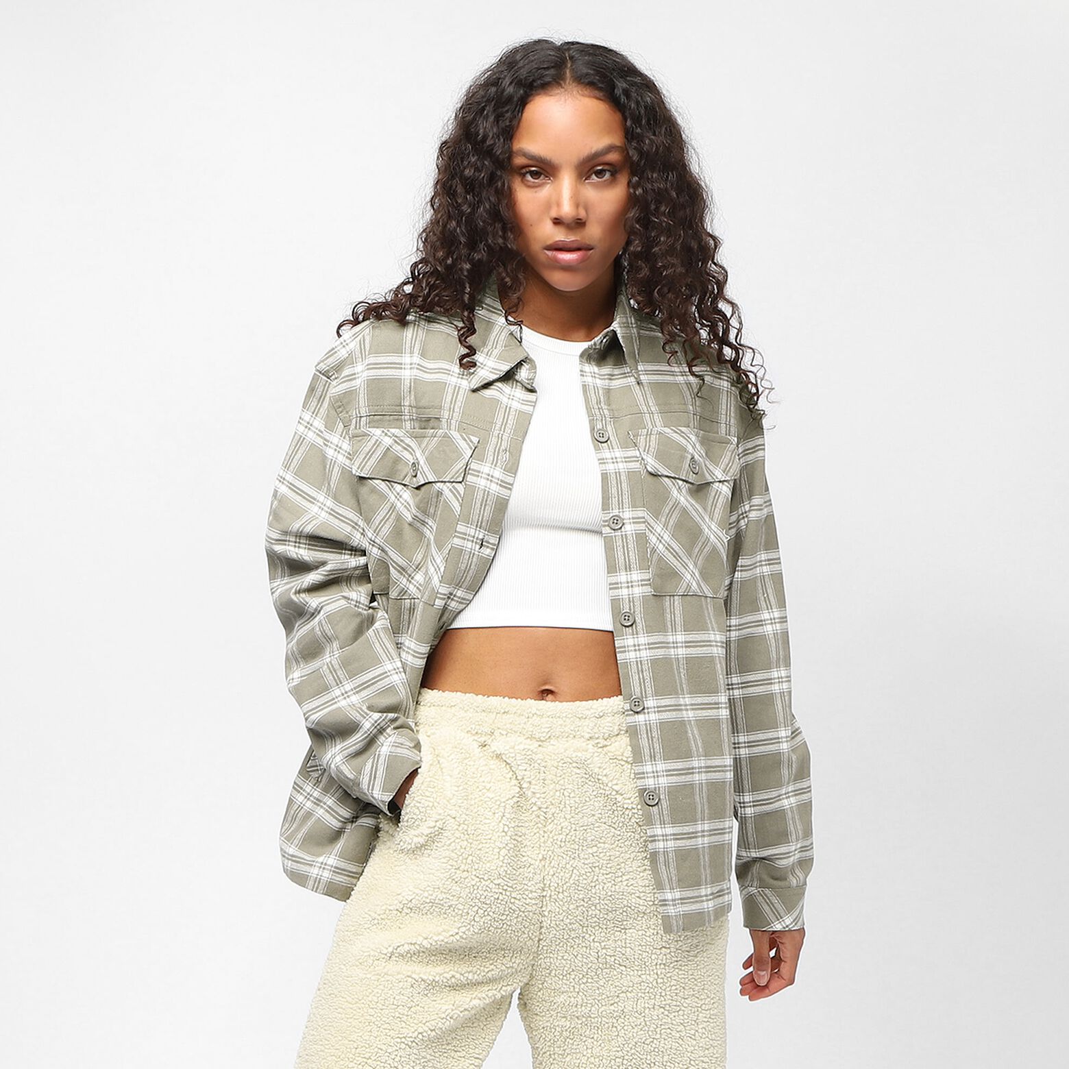 snipes korting Urban Classics Ladies Oversized Overshirt