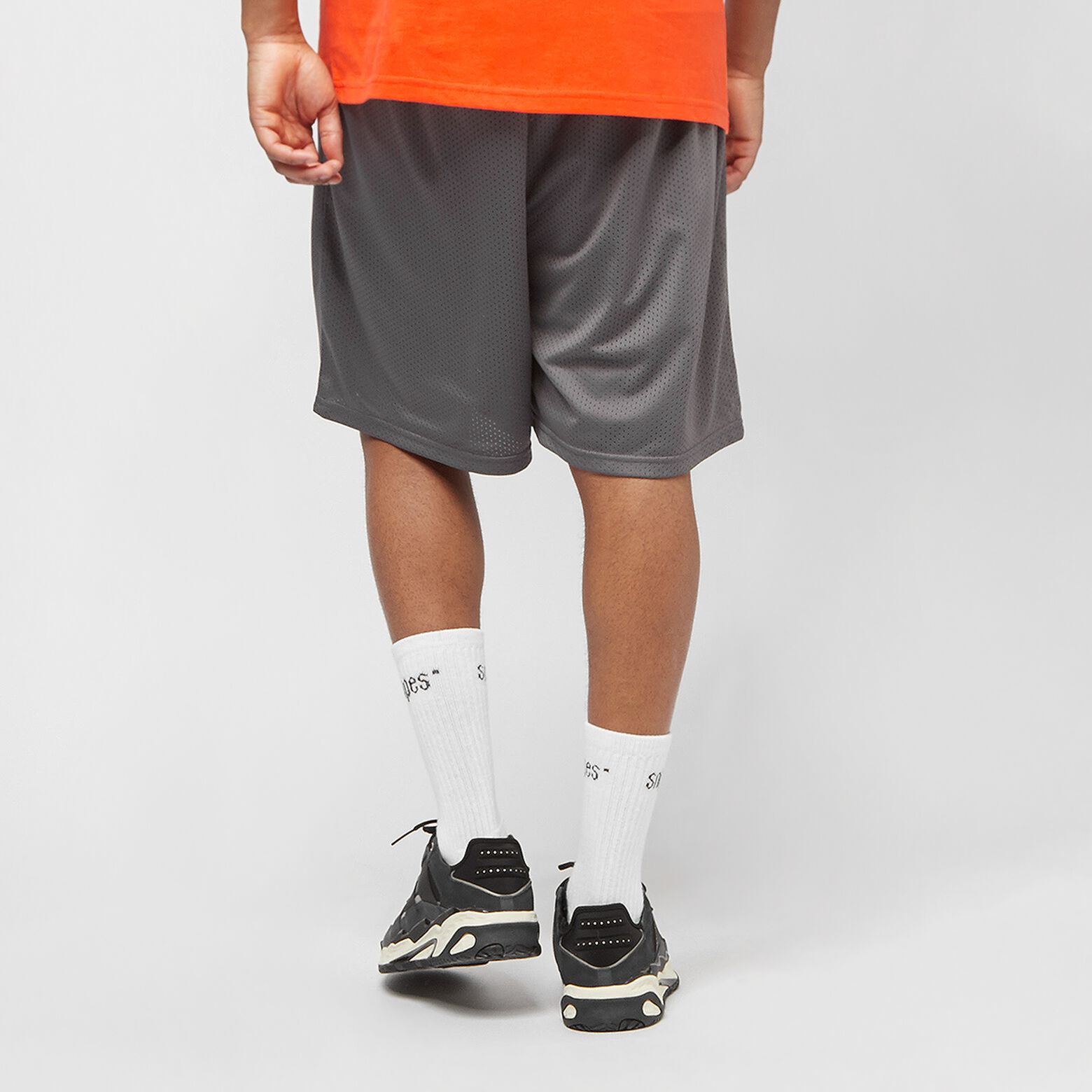 9N1M Sense SENSE Logo Mesh Shorts